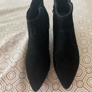 Suede Clarks Booties